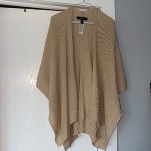 Forever 21 poncho style cardigan